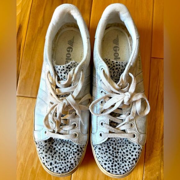 GOLA CLA466 ORCHID II CHEETAH and Silver Shoe - Picture 1 of 6